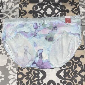 Ambrielle Blue and Purple Panties Intimates & Sleepwear
